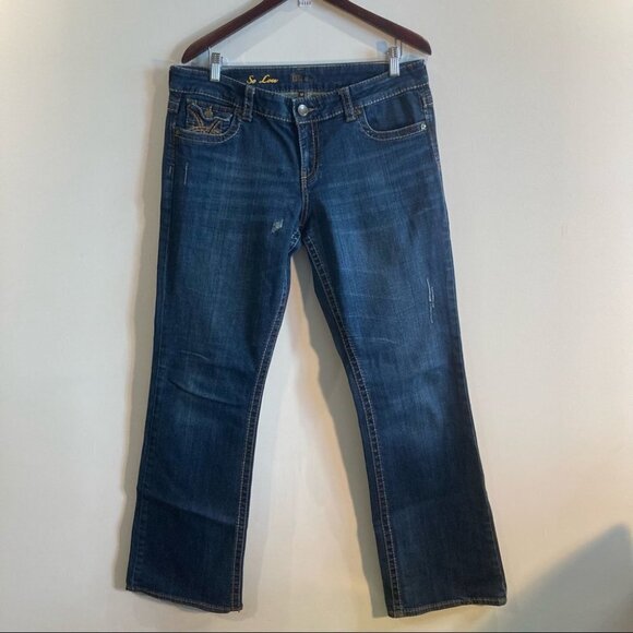 Kut from the Kloth Denim - KUT FROM THE KLOTH Sz 12 So Low Straight Leg Jeans